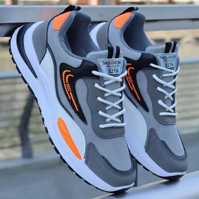 Baskets Décontractées pour Hommes  Baskets Nouvelle Mode  Chaussures de Course Respirantes en Mesh pour Hommes Chaussures à Semelle Extérieure Durable pour Hommes 42