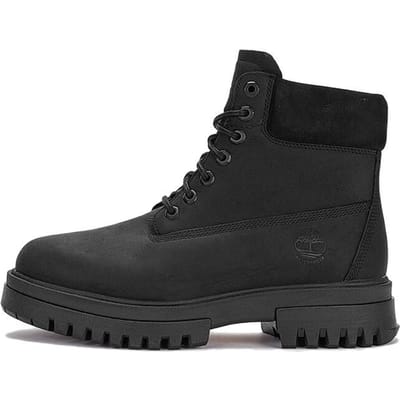 Timberland Bottes d'extérieur montantes à bout rond confortables et imperméables et respirantes pour hommes Noir A5YMN 41.5 black