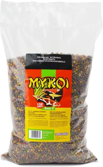 My Koi Visvoer - Mix Korrels - 6 MM - Zak van 8 Liter