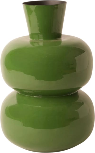WinQ-Vaas Nuvina 30cm Groen-Grote vaas-Vaas voor bloemen-Design Vaas