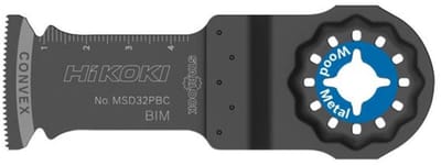 Hikoki MSD32PBC - Multitool Zaagblad - 32mm - Bi-Metalen - 5 stuks