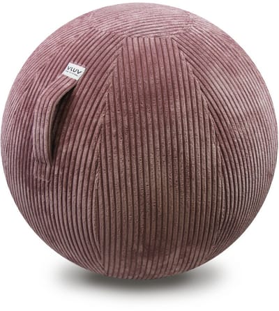 Vluv VLIP BOL zitbal - ergonomisch - voor kinderen - zacht & comfortabele stof - 50-55cm Rosewood