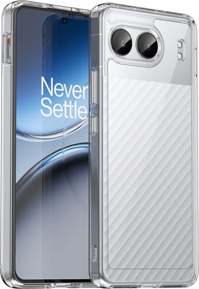 Coverup Hoesje - Geschikt voor OnePlus Nord 4 Hoesje - Coverup Transparant ShockProof TPU Back Cover - Transparant