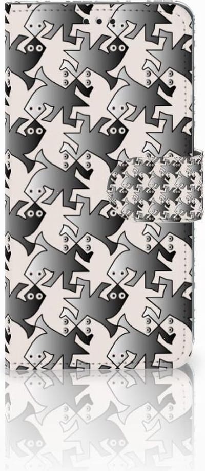Samsung Galaxy S10 Telefoonhoesje met Pasjes Salamander Grey
