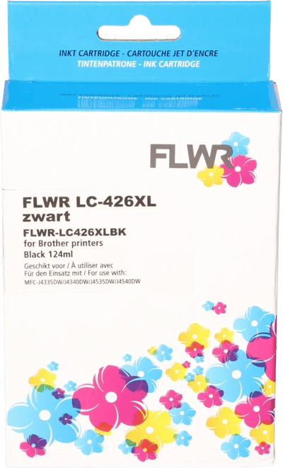 FLWR - Cartridges / Brother LC-426XL / zwart / Geschikt voor Brother