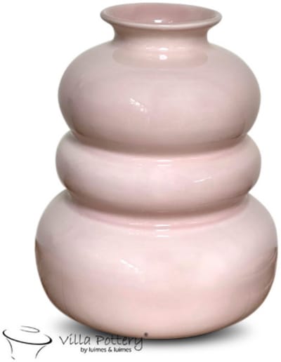 Vaas - Villa Pottery - Decoratie - Woondecoratie - Keramiek - Waterdicht - Bolla Vie 1_2 Nude Cream