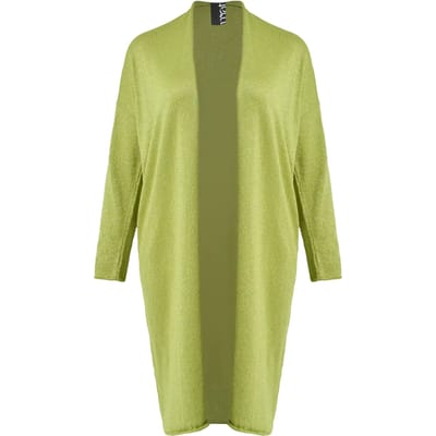 Lange gebreide cardigan dames Mat Fashion Lurex