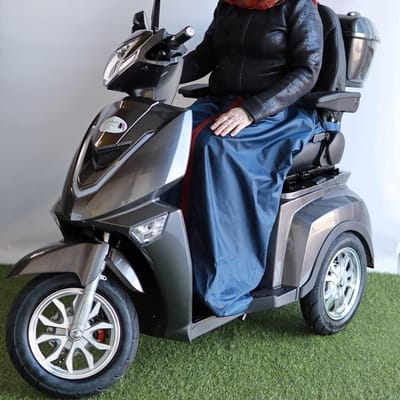 Scootmobiel Voetenzak - Winterhoes Mobiliteit - Warm Blijven - Zachte Voering - Universeel - Zwart