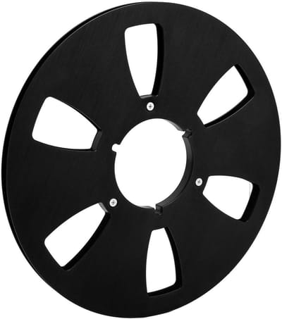Lege Spoel - Tape Reel - Audio Archivering - Hoge Geluidskwaliteit - 10.5 Inch - Zwart