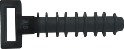 Kortpack - Muurpluggen voor Tyraps - 38.1 mm lang - 8.1mm x 38.1mm - 100 stuks per verpakking - (099.8972)