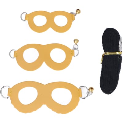 Harnais et Laisse pour Hamster Ensemble Cuir Artificiel Doux Facile à Porter Harnais Gilet de Marche pour Rat et jaune