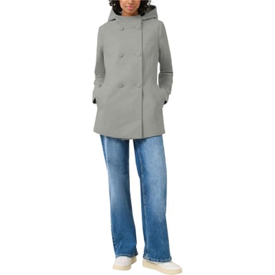 s.Oliver Qs Jackets Outdoor Grey Maat: L | Double-Breasted Mantels Outlet | Dames | Grijs