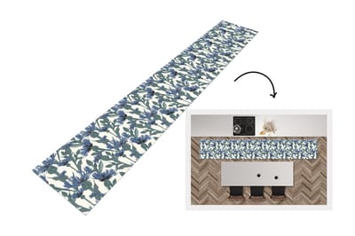 Keukenloper - Loper keuken - Patronen - Korenbloem - Natuur - Plant - 300x50 cm - Keukenloper vinyl