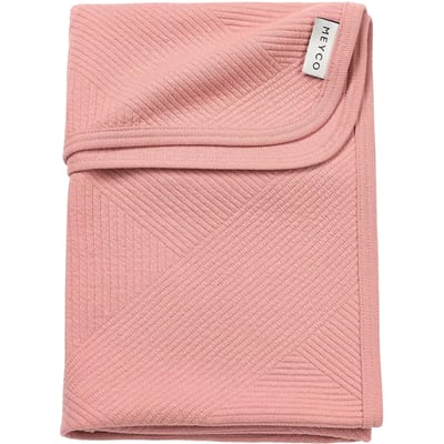 Meyco Baby Jacquard Wiegdeken - Rose - 75x100cm - 0.5 TOG