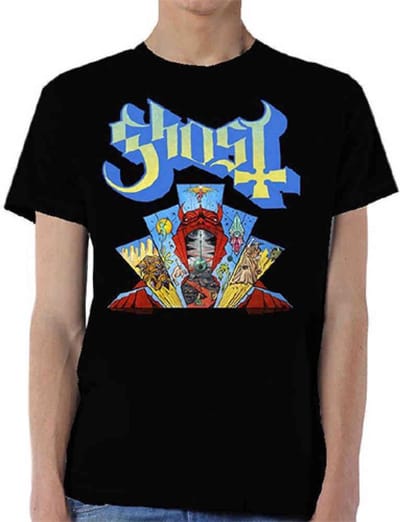 Ghost - Devil Window Heren T-shirt - S - Zwart