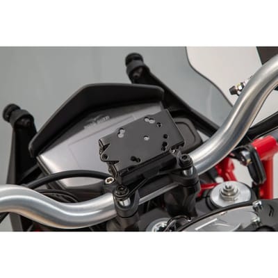 Motorfiets gps beugel voor stuur SW-Motech Guzzi V85 TT (19-).