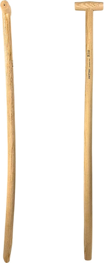 Synx Tools Batssteel 110cm Gebogen - schopsteel - Schoppensteel - Spadesteel - Schepsteel - Scheppen - Tuinartikelen