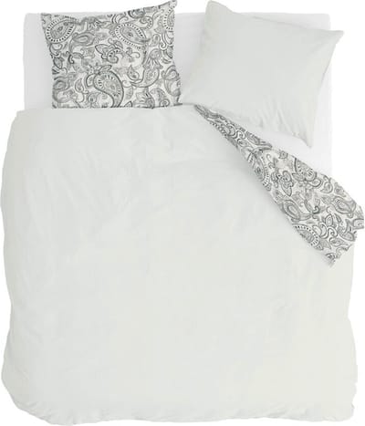 Walra Dekbedovertrek Perfect Paisley - 200x220 - 100% Katoen (BCI) - Off White