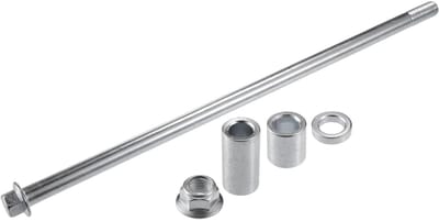 Dailygoods- Achteras 330mm - Staallegering - Voorste Achteras - Bushing Maat 1/2/3 - Eenvoudig te installeren - Geschikt voor Dirt Bikes/Scooters/QUAD ATV's - Wielas