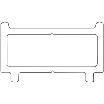 Sealskin - Verbredingsprofiel Contour - 200cm Hoog - 1cm Breed - Goud Kleurig