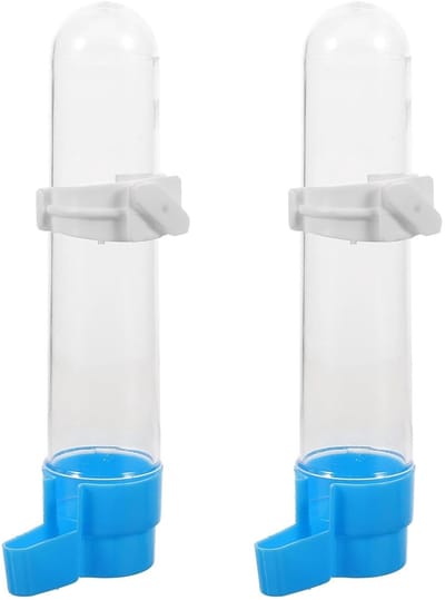 Dailygoods- Vogelwaterdispenser Automatisch - Voederdispenser - Hangend Vogelbad - Vogelkooi Waterdispenser - Voor Papegaaien/Parkieten - Vermindert Bijvullen - Vogeldrinkbak