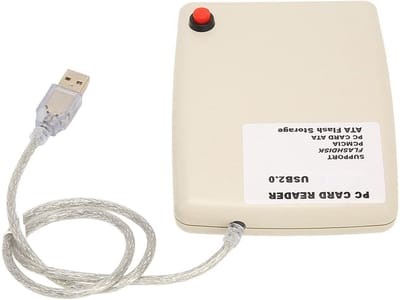 Allecto - USB 2.0 Kaartlezer - Geheugenkaartlezer - Stabiele transmissie - Compact formaat - Geheugenkaartlezer - Geschikt voor PC - 68P...