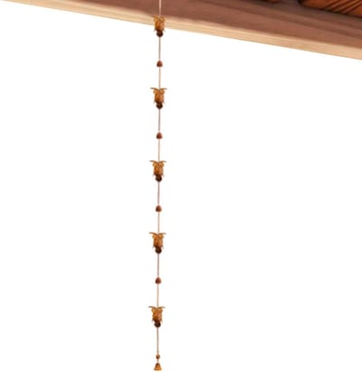 Regenketting Uilen - Regenafvoer Decoratie - Tuin Decoreren - Handgemaakte Trechters - 2.3 Meter - Brons