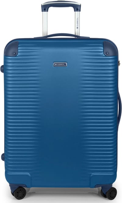 Gabol Balance XP 4 wielen Trolley M 66 cm met uitbreidingsplooi - Harde bagage - TSA slot - blau