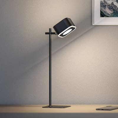 Mobiele tafellampen Varia White Switch 160lm / 40lm 1,6W / 0,4W Zwart