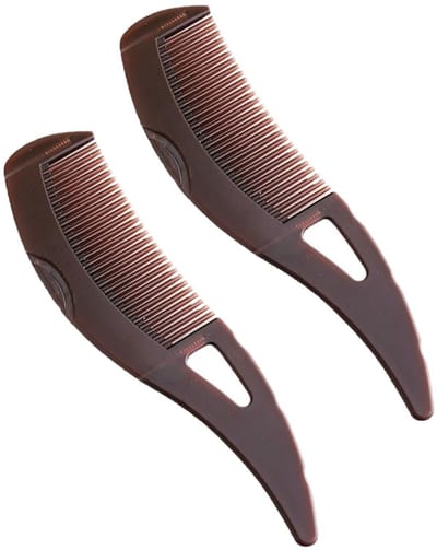 Dailygoods- Schubbenkam - Holle Kam voor Hoofdhuid - Verfrist en Verwijdert Vuil - Vermindert Jeuk - Bevordert Haargroei - Ergonomisch Ontwerp - Hoofdhuidkam