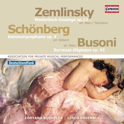 Zoryana Kushpler, Linos Ensemble - Maeterlinck-Gesänge Op. 13 | Kammersymphonie Op. 9 | Berceuse Élégiaque Op. 42 (CD)