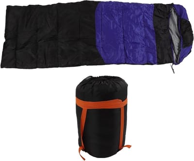 Verwarmde Slaapzak - Elektrische Slaapzak - Kamperen Buiten - Warmte Vasthoudend - 210 x 75 cm - Blauw