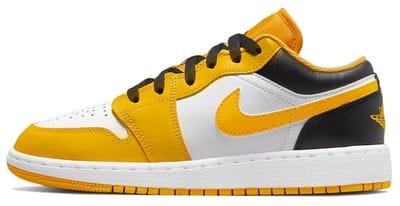 Air Jordan 1 Low University Gold Black (GS) - Maat 39