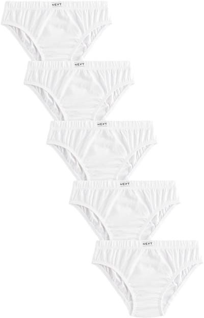 Next - Jongens - Set van 5 slips - Wit