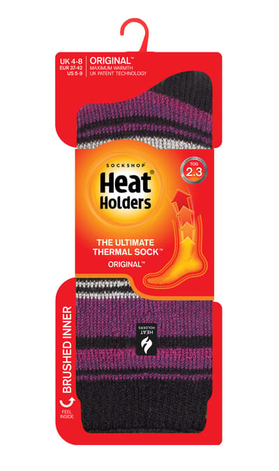 Heat Holders Dames Dikke Warme Thermische Sokken - Zwart (Barcelona)