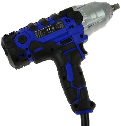 GEKO Elektrische slagmoersleutel - 450W - 720 Nm koppel - Inclusief 4 doppen - 230V