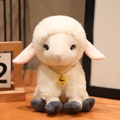Schattige Bel Schapen Knuffels Begeleiden Schapen Knuffeldieren Zacht Verzamelbaar Kinderen Fans Verjaardag Kerst Speelgoed Cadeau
