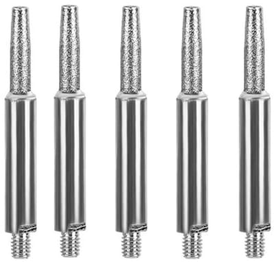 Kettingzaagslijper met cilindrische messen, 5-delige set, slijpkop met slinger, slijpmal Geschikt voor kettingzaag (4,0 mm)