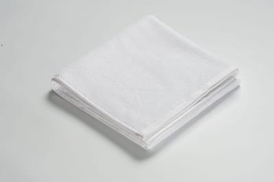 MAROYATHOME - UNO - Handdoek - 50x100 cm - Fairtrade Katoen - Wit