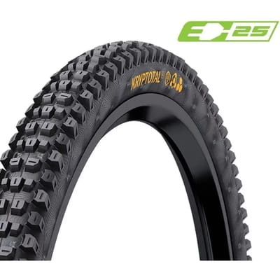 Continental Kryptotal-f E-25 Trail Endurance Tubeless 20´´ X 2.40 Mtb-band Zwart 20´´ x 2.40