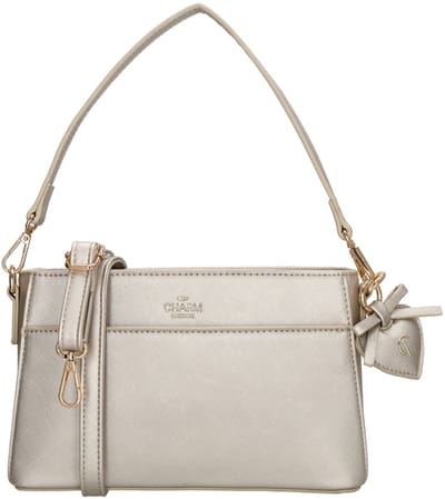 Charm London Cambridge Schoudertas - Crossbody - Tas - Schouderband - Champagne