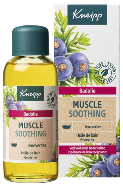 1 x Kneipp - Badolie - Muscle Soothing - Jeneverbes - Verkwikkend voor spieren - 100 ml - Badolie - Spierverzorging - Ontspanning - Bad - Muscle Soothing