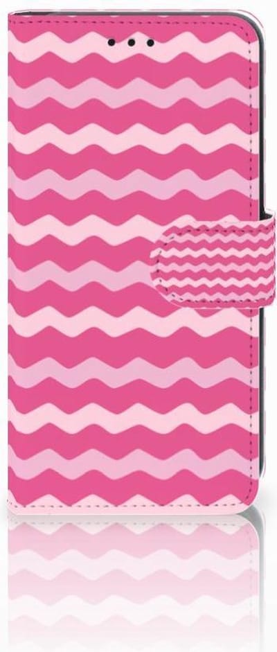 Xiaomi Mi A2 Lite Telefoon Hoesje Waves Pink