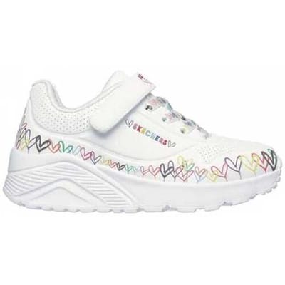 Skechers Street UNO LITE HEART CRAZE sneakers meisjes 314091L WMLT