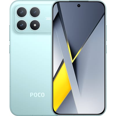 Xiaomi Globale versie POCO F8 Pro met enorme 6.210 mAh (typ) batterij, 6.59 inch 120Hz POCO HyperRGB AMOLED-scherm, 50MP triple camera met OIS Blauw