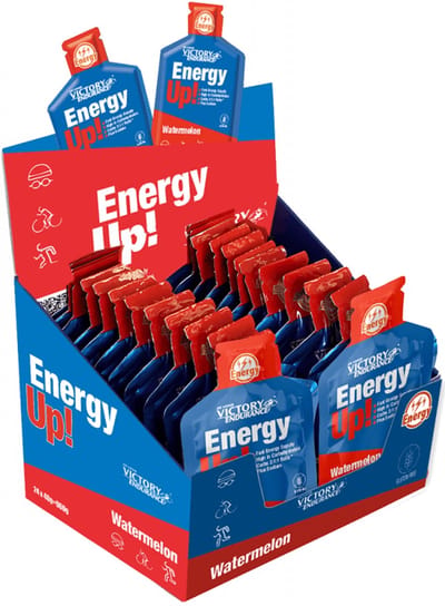 Weider Victory Endurance Energy Up Gel (24x40g) Watermelon - Energie & Uithoudingsvermogen - Energie Gels