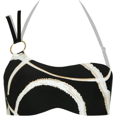 Bikini Lisca HONOLULU Bandeau bikinitopje met voorgevormde balconette