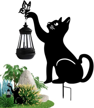 Grondpen voor buiten, op zonne-energie voor de tuin, veelzijdige lamp op zonne-energie voor buiten, met grondpen, decoratieve, DEC