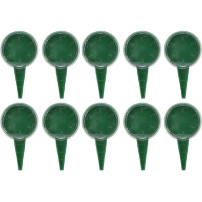Lot de 10 semoirs manuels avec 5 réglages différents, distributeur de graines réutilisable, outil de plantation de graines pour