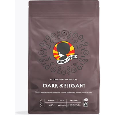 Afro Coffee Dark & Elegant Bio 500g